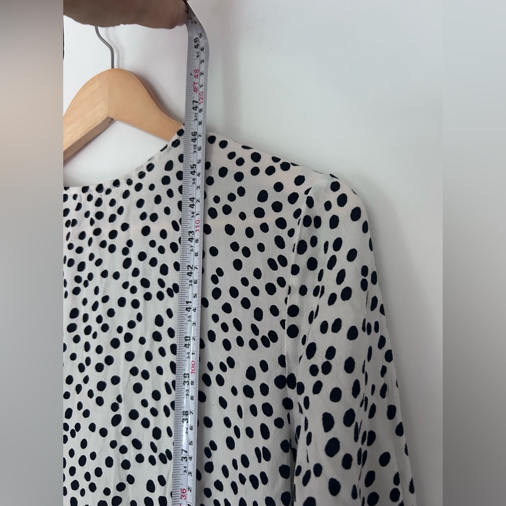 ZARA Black White Polka Dot Print
DRESS Midi bloggers favourite  Patterned viral - Picture 10 of 12